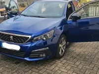 Gebraucht Peugeot 308 SW GT-line 131 PS (96 kW) 2018 Blau Kombi
