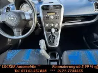 Gebraucht Opel Agila Edition 94 PS (69 kW) 2012 Blau Kleinwagen