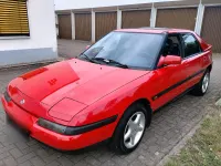 Gebraucht Mazda 323F 103 PS (75 kW) 1993 Rot Coupé