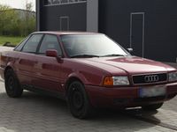 gebraucht Audi 80 B4 2.0 90PS Schaltgetriebe Klassiker mit Potenzial Rot