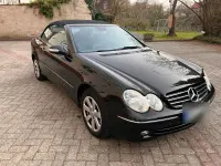 Gebraucht Mercedes CLK200 163 PS (119 kW) 2003 Schwarz Cabrio