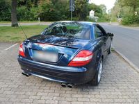 Second-hand Mercedes SLK200 163 CP (119 kW) 2006 Albastru Cabrio