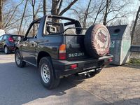 Gebraucht Suzuki Vitara 82 PS (60 kW) 1991 Schwarz Cabrio