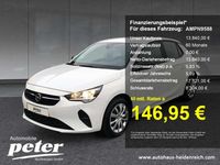 Gebraucht Opel Corsa-e Edition 100 kW (136 PS) 2022 Jade weiss/arktis weiss Kleinwagen