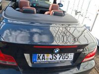 Gebraucht BMW 118 Cabriolet 143 PS (105 kW) 2008 Schwarz Cabrio