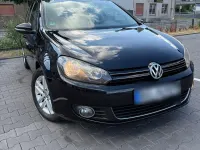 Gebraucht VW Golf VI Highline 110 PS (80 kW) 2009 Schwarz Kleinwagen