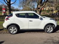 Gebraucht Nissan Juke Visia 95 PS (69 kW) 2015 Weiß SUV