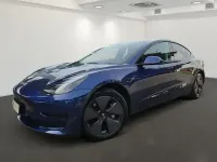 Gebraucht Tesla Model 3 RWD 239 kW (325 PS) 2022 Sonderlackierung dunkelblau me Limousine