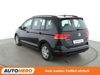Gebraucht VW Touran Trendline 150 PS (110 kW) 2017 Schwarz Van / Kleinbus