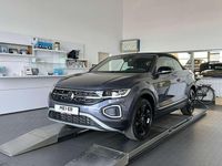 Gebraucht VW T-Roc Cabriolet Style 150 PS (110 kW) 2024 Rauchgrau metallic / schwarz Cabrio
