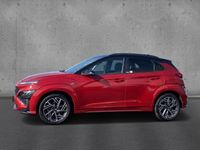 gebraucht Hyundai Kona FL 1.0 T-Gdi 48V N-LINE Navi Assistenz-Paket Soundsystem LED Scheinwerferreg.