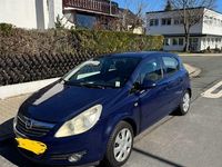 Gebraucht Opel Corsa 80 PS (58 kW) 2007 Blau Kleinwagen