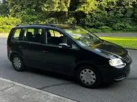 Gebraucht VW Touran Conceptline 109 PS (80 kW) 2006 Schwarz Van / Kleinbus
