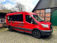 Brugt Ford Transit 101 HK (74 kW) 2015 Rød MPV