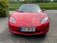 Begagnad Corvette C6 437 HK (321 kW) 2008 Röd Sportkupé