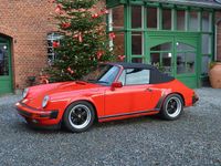 Gebraucht Porsche 911 218 PS (160 kW) 1987 Rot Cabrio
