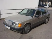 Gebraucht Mercedes 190 118 PS (86 kW) 1989 Grau Limousine