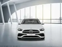 Gebraucht Mercedes C300 AMG line 258 PS (189 kW) 2023 Manufaktur opalithweiß bright Kombi