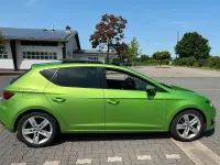 Używany Seat Leon FR 125 KM (91 kW) 2016 Zielony Hatchback