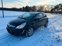 Gebraucht Opel Corsa 69 PS (50 kW) 2012 Schwarz Kleinwagen