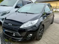Gebraucht Ford Fiesta Titanium 95 PS (69 kW) 2012 Schwarz Kleinwagen
