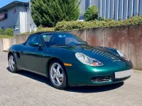 Gebraucht Porsche Boxster 220 PS (161 kW) 2000 Grün Cabrio