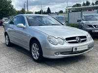 Gebraucht Mercedes CLK200 163 PS (119 kW) 2004 Silber Coupé