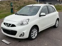 Gebraucht Nissan Micra 80 PS (58 kW) 2015 Weiß Kleinwagen
