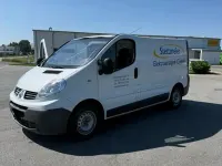 Gebraucht Renault Trafic 90 PS (66 kW) 2010 Weiß Van / Kleinbus