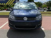 Gebraucht VW Sharan Comfortline 150 PS (110 kW) 2017 Blau Van / Kleinbus