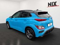 Gebraucht Hyundai Kona N Line 120 PS (88 kW) 2023 Schwarz SUV