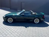 Gebraucht Mazda MX5 110 PS (80 kW) 2001 Grün Cabrio