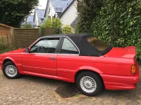 Gebraucht BMW 318 Cabriolet 100 PS (73 kW) 1990 Rot Cabrio