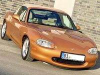Gebraucht Mazda MX5 110 PS (80 kW) 1999 Orange Cabrio