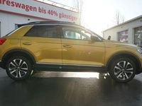 Gebraucht VW T-Roc Style 150 PS (110 kW) 2021 Gelb SUV