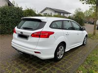 Gebraucht Ford Focus ST-Line 150 PS (110 kW) 2017 Weiß Kombi
