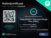 Brugt Tesla Model 3 Standard Range 225 kW (306 HK) 2020 Blå Sedan
