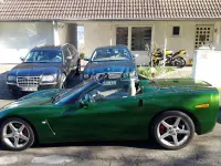 Gebraucht Corvette C6 404 PS (297 kW) 2007 Grün Cabrio