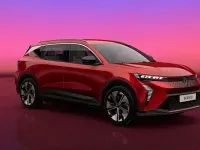 Nowe Renault Scenic E-Tech Evolution 125 kW (170 KM) 2026 Czerwony SUV