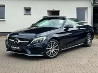 Gebraucht Mercedes C180 AMG line 156 PS (114 kW) 2018 Cavansitblau Cabrio