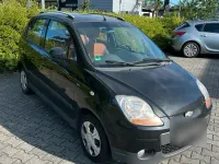 Gebraucht Chevrolet Matiz 66 PS (48 kW) 2008 Schwarz Kleinwagen
