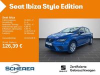 Gebraucht Seat Ibiza Style 116 PS (85 kW) 2024 Sapphire blau metallic (metallic) Limousine