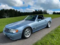 Gebraucht Mercedes SL300 231 PS (169 kW) 1992 Blau Cabrio