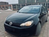 Gebraucht VW Golf VI 2011 Schwarz Kleinwagen