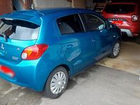 Second-hand Mitsubishi Space Star 80 CP (58 kW) 2013 Albastru Monovolum