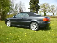 Used Audi Cabriolet 125 HP (91 kW) 1998 Black Cabriolet