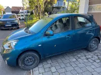 Gebraucht Nissan Micra Acenta 98 PS (72 kW) 2014 Blau Kleinwagen