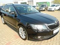 Gebraucht Skoda Superb Exclusive 170 PS (125 kW) 2014 Schwarz metallic Kombi