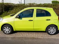 Gebraucht Nissan Micra Acenta 80 PS (58 kW) 2011 Grün Kleinwagen