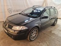 Gebraucht Renault Mégane GrandTour Dynamique 135 PS (99 kW) 2004 Schwarz Kombi